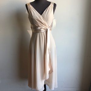 Evan Picone sz 6 faux wrap cocktail dress